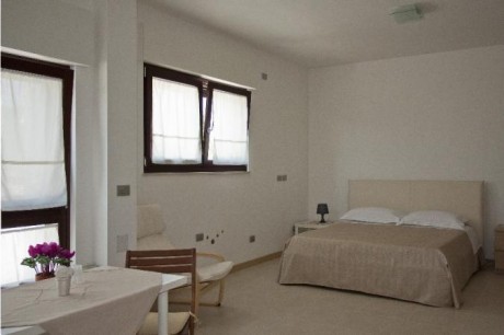 Letto Matrimoniale al piano superiore